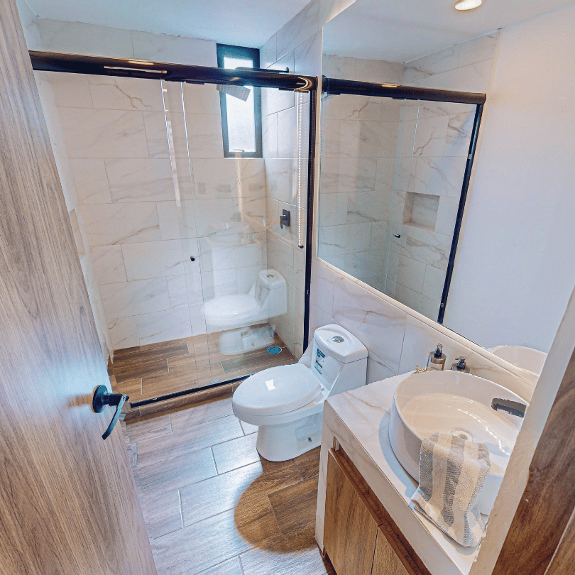 Baño equipado